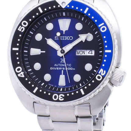 Reloj 200M automática de los hombres de Seiko Prospex Turtle SRPC25 SRPC25J1 SRPC25J Diver
