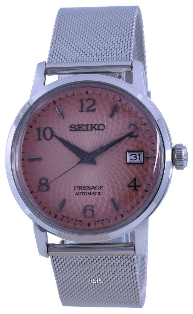 Seiko Presage Cocktail Time Tequila Sunset EdiciÃ³n limitada automÃ¡tico SRPE47 SRPE47J1 SRPE47J Reloj para hombre