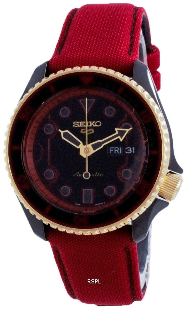 Seiko 5 Sports Street Fighter KEN Limited Edition Automatic SRPF20 SRPF20K1 SRPF20K 100M Reloj para hombre