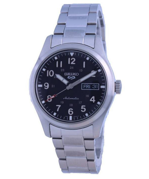 Seiko 5 Sports Field Black Dial Automatic SRPG27 SRPG27K1 SRPG27K 100M Reloj para hombre