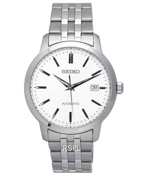 Reloj Seiko Discover More de acero inoxidable con esfera plateada automático SRPH85 SRPH85K1 SRPH85K 100M para hombre