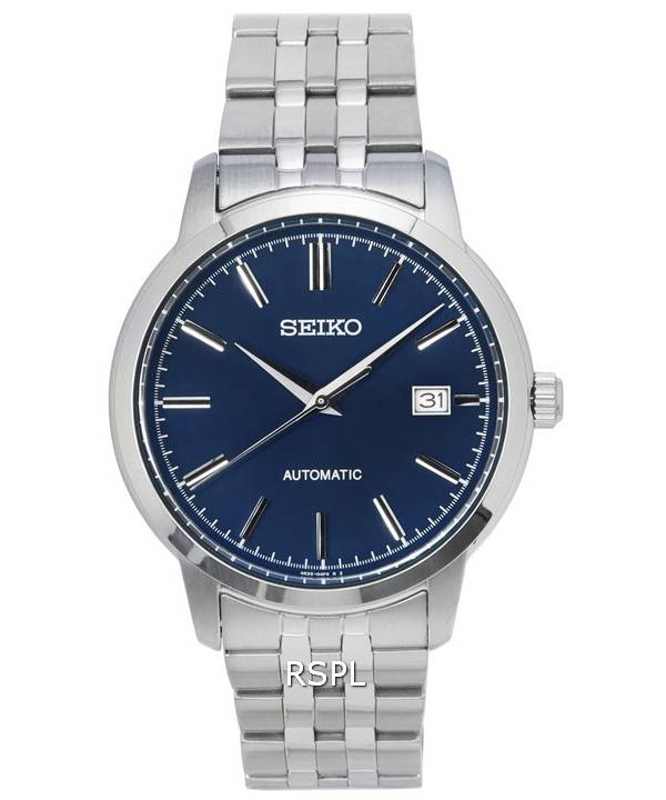 Reloj Seiko Discover More automático de acero inoxidable con esfera azul SRPH87 SRPH87K1 SRPH87K 100M para hombre reacondicionado
