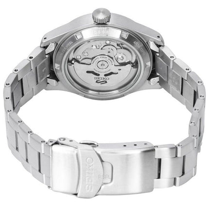 Reloj Seiko 5 Sports In The Metal Midfield con esfera negra automático SRPJ81K1 100M para hombre