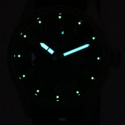 Reloj Seiko 5 Sports Green Zone Midfield con esfera negra automático SRPJ85K1 100M para hombre