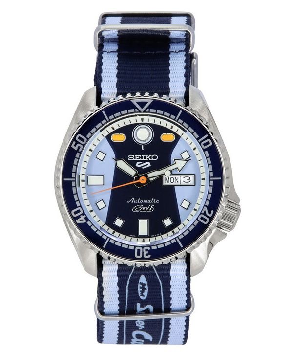 Seiko 5 Sports SKX Sense Style Honda Super Cub Limited Edition Blue Dial Automatic SRPK37K1 100M Men's Watch