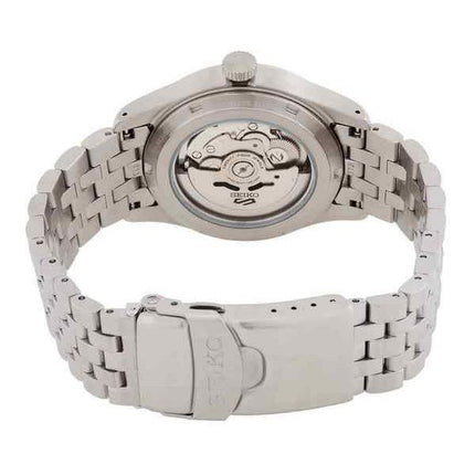 Reloj para hombre Seiko 5 Sports Laurel 110th Anniversary Edición limitada con esfera beige automático SRPK41K1 100M con correa