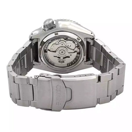 Reloj automático Seiko 5 Sports SKX Series Checker Flag Edición especial con esfera en blanco y negro SRPK67K1 100M para hombre