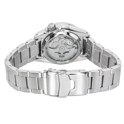 Reloj Seiko 5 Sports SKX Street Denim de acero inoxidable con esfera azul, automático SRPL77K1, resistente al agua hasta 100 m para hombre