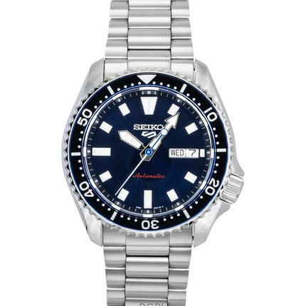 Reloj Seiko 5 Sports SKX Redux de acero inoxidable con esfera azul, automático SRPL83K1, resistente al agua hasta 100 m, para hombre