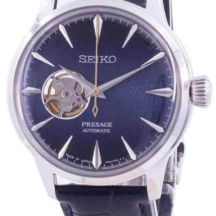 Seiko Presage Automatic Cocktail Time Blue Moon SSA405 SSA405J1 SSA405J Open Heart Japan Made Reloj para hombre