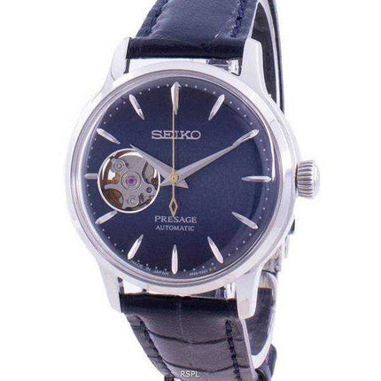 Reloj Seiko Presage automático Cocktail Time Blue Moon SSA785 SSA785J1 SSA785J Open Heart para mujer, reacondicionado, fabricado en Japón.