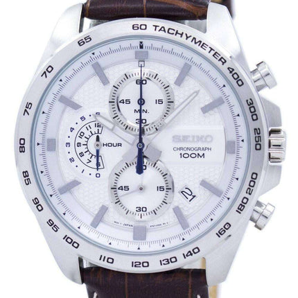 Reloj Seiko cronógrafo cuarzo taquímetro SSB263 SSB263P1 SSB263P de los hombres