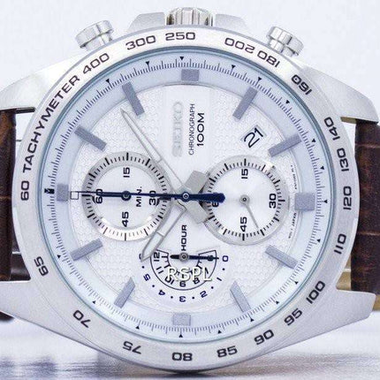 Reloj Seiko cronógrafo cuarzo taquímetro SSB263 SSB263P1 SSB263P de los hombres