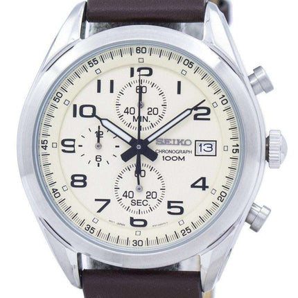 Reloj Seiko cronógrafo de cuarzo SSB273 SSB273P1 SSB273P de los hombres
