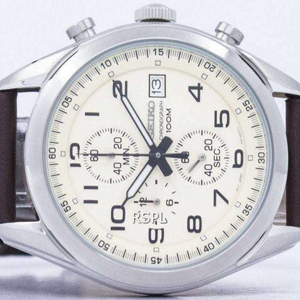 Reloj Seiko cronógrafo de cuarzo SSB273 SSB273P1 SSB273P de los hombres