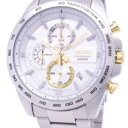 Seiko Neo deportes reloj cronógrafo de cuarzo SSB285 SSB285P1 SSB285P de los hombres
