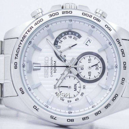 Reloj Seiko cronógrafo cuarzo taquímetro SSB297 SSB297P1 SSB297P de los hombres