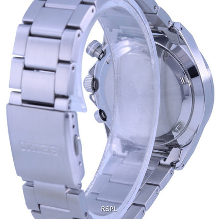 Seiko Neo Sports Chronograph Black Dial Quartz SSB397 SSB397P1 SSB397P 100M Reloj para hombre