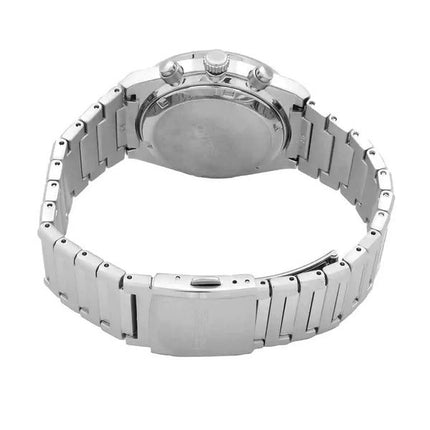 Reloj Seiko Discover More Classic Cronógrafo de acero inoxidable con esfera gris y cuarzo SSB455P1 100M para hombre