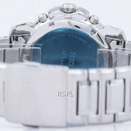 Reloj Seiko Premier Solar Cronógrafo SSC595 SSC595P1 SSC595P de los hombres