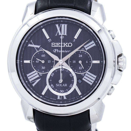 Seiko Premier Solar Cronógrafo SSC597P2 Watch de Men