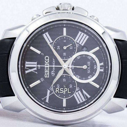 Seiko Premier Solar Cronógrafo SSC597P2 Watch de Men