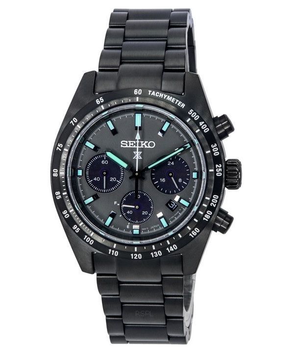 Reloj Seiko Prospex Speedtimer The Black Series Cronógrafo Solar SSC917P1 100M para hombre