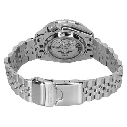 Reloj Seiko 5 Sports SKX Sports Style GMT de acero inoxidable con esfera naranja y 24 joyas, automático, SSK005J1, 100 m, para hombre.