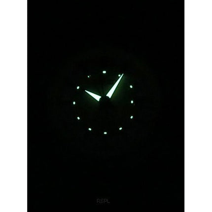 Reloj Seiko Presage Style60's GMT Relojería 110.º aniversario Ediciones limitadas Correa de cuero Esfera blanca Automático S