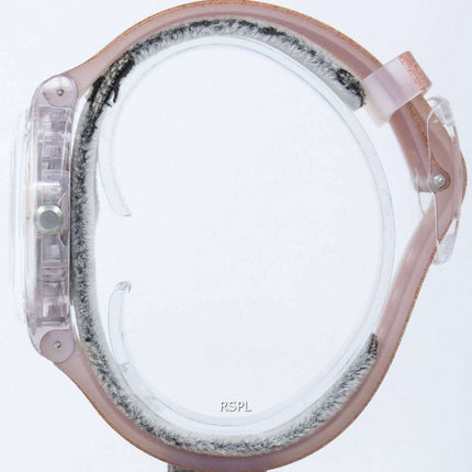 Reloj Unisex Swatch originales cuarzo rosa Glistar SUOK703