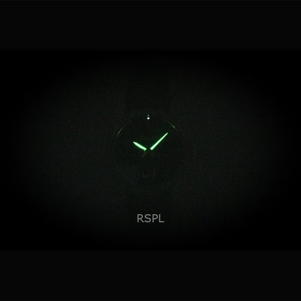 Reloj Seiko Conceptual de cuarzo con correa de silicona y esfera negra SUR560P1 100M para hombre