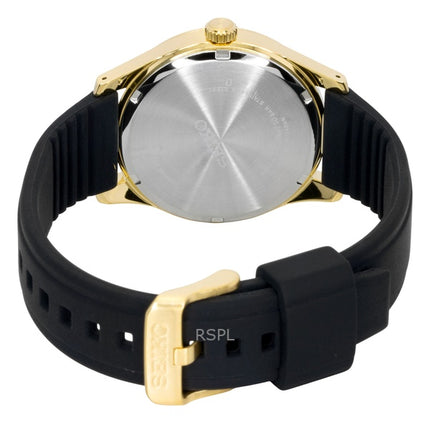 Reloj Seiko Conceptual de cuarzo con correa de silicona y esfera negra SUR560P1 100M para hombre