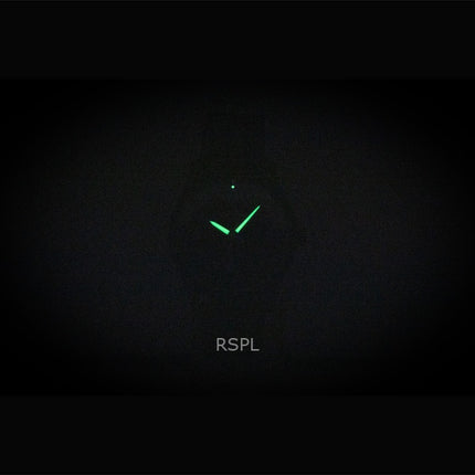 Reloj Seiko Classic para hombre, con correa de nailon, esfera negra, movimiento de cuarzo SUR571P1, resistente al agua hasta 100 m.