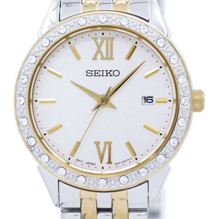 Reloj Seiko cuarzo diamante Accent SUR690 SUR690P1 SUR690P de las mujeres