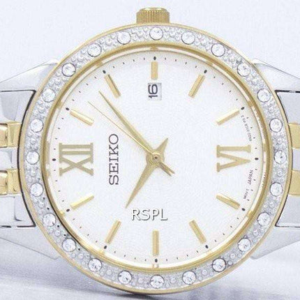 Reloj Seiko cuarzo diamante Accent SUR690 SUR690P1 SUR690P de las mujeres