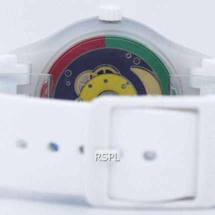 Reloj Unisex Swatch originales blanco Sistem automático SUTW400