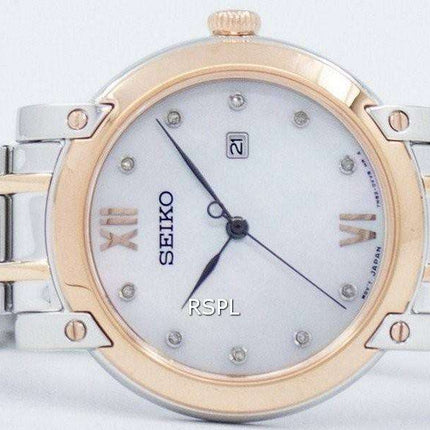 Reloj Seiko cuarzo SXDG86 SXDG86P1 SXDG86P de las mujeres