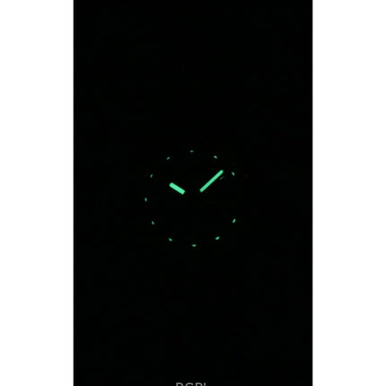 Reloj Seiko 5 Classic de acero inoxidable dorado con esfera negra y 21 joyas, automático, SYMD96K1, para mujer