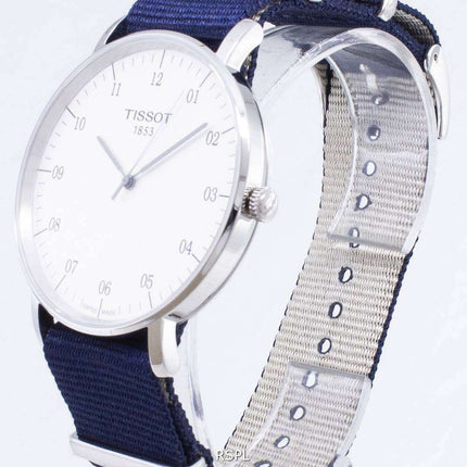 Tissot T-Classic Everytime gran nato T 109.610.17.037.00 T1096101703700 cuarzo Analog reloj de caballero