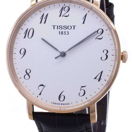 Tissot T-Classic Everytime grande T 109.610.36.032.00 T1096103603200 Quartz reloj de caballero