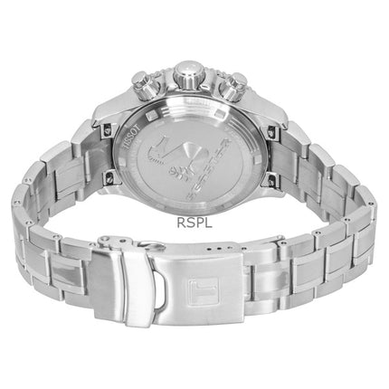 Tissot Seastar 1000 Cronógrafo de acero inoxidable con esfera negra, cuarzo, buceo, T120.217.11.061.00, 300 m, reloj para hombre