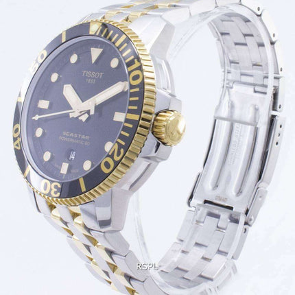 Tissot T-Sport Seastar 1000 T120.407.22.051.00 T1204072205100 Reloj para hombre Powermatic 80 300M