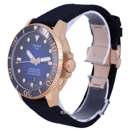 Tissot T-Sport Seaster 1000 Powermatic 80 Diver',s Automatic T120.407.37.041.00 T1204073704100 300M Reloj para hombre