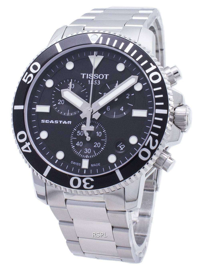 Tissot T-Sport Seastar 1000 T120.417.11.051.00 T1204171105100 Reloj de hombre cronógrafo 300M
