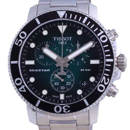 Tissot T-Sport Seaster 1000 Chronograph Diver',s Quartz T120.417.11.091.01 T1204171109101 300M Reloj para hombre