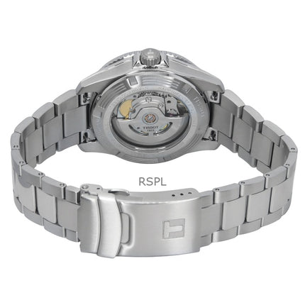 Reloj automático para hombre Tissot Seastar 1000 Powermatic 80 con esfera turquesa T120.807.11.091.00 300M