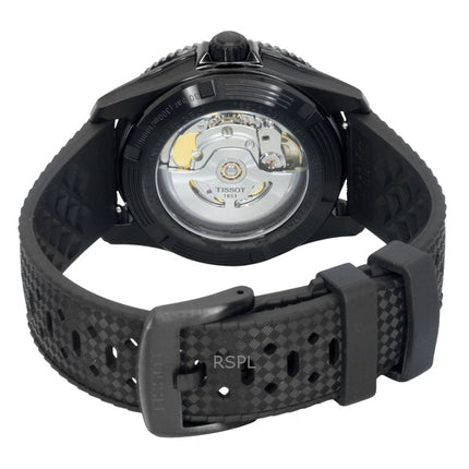 Tissot Seastar 1000 - Reloj automático de buceo con correa sintética y esfera azul T120.807.37.041.00, 300 m, para hombre