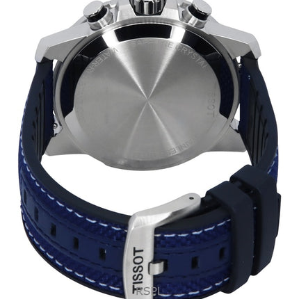 Reloj Tissot Supersport Cronógrafo de Cuarzo con Correa Textil y Esfera Negra T125.617.17.051.03 100M para Hombre