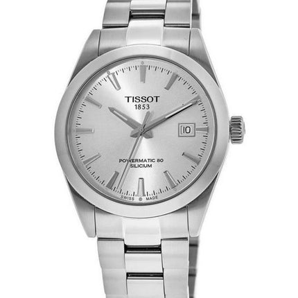 Tissot Gentleman Powermatic 80 Silicium Automatic T127.407.11.031.00 T1274071103100 100M Reloj para hombre