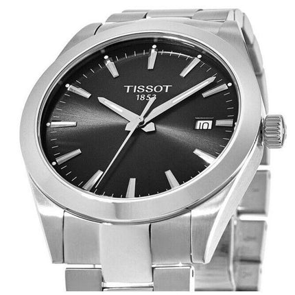 Reloj Tissot Gentleman Quartz T127.410.11.051.00 T1274101105100 100M para hombre